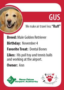 Gus Trading Card