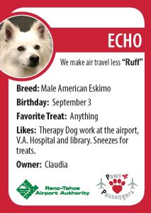 Echo Trading Card
