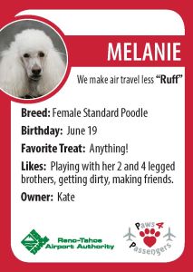 Melanie Trading Card